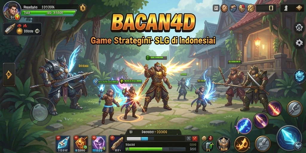 Tampilan gameplay strategis yang menegangkan di BACAN4D.