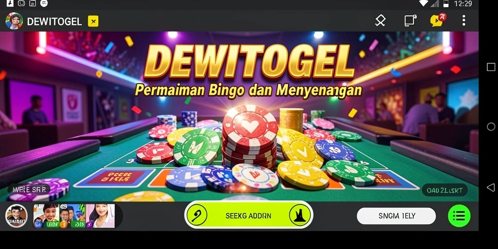 Tampilan menarik dari gameplay Bingo di DEWITOGEL yang mengasyikkan.
