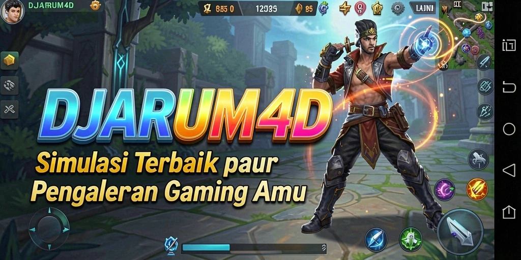 Menampilkan gameplay mendetail dalam simulasi DJARUM4D yang seru.