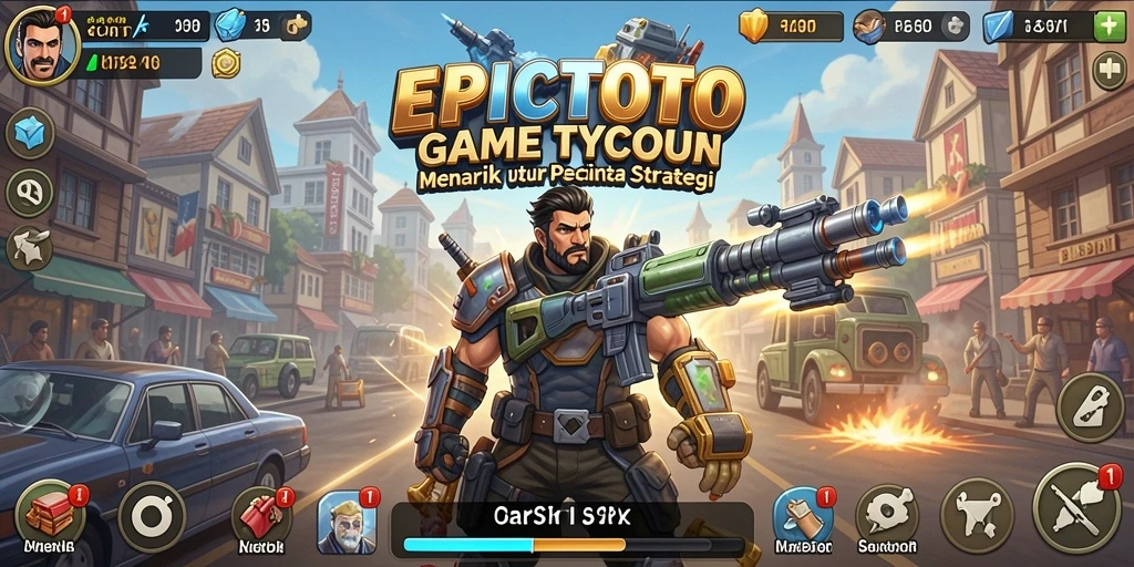 Tangkapan layar EPICTOTO menunjukkan antarmuka permainan Tycoon yang menarik.