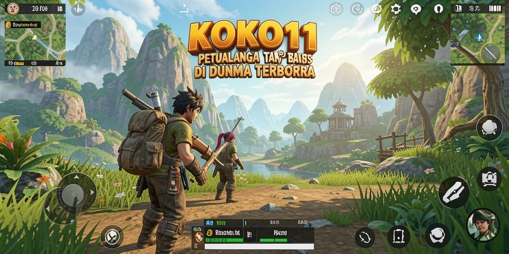 Menampilkan gameplay menarik di dunia terbuka KOKO11.