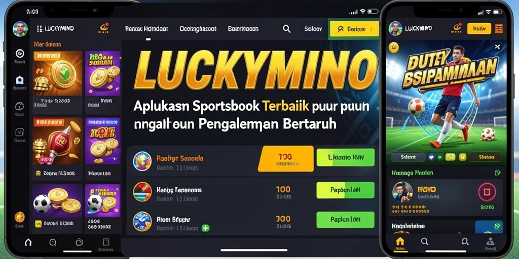 Gameplay menarik LUCKYMINO dengan berbagai taruhan olahraga.