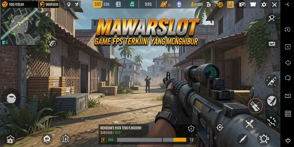 Tampilan gameplay seru MAWARSLOT dengan aksi tembak-menembak yang mendebarkan.