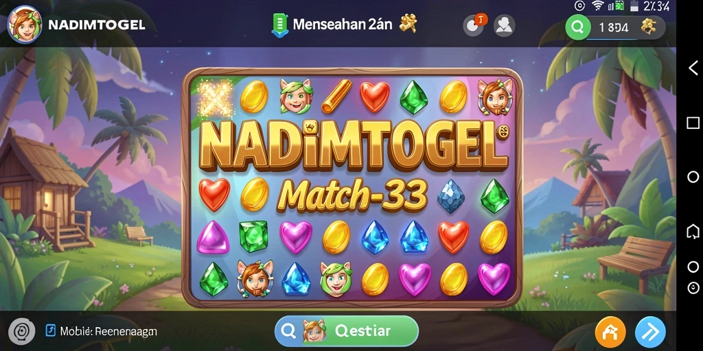 Gameplay seru dalam <strong>NADIMTOGEL</strong> menunjukkan keseruan mencocokkan objek.