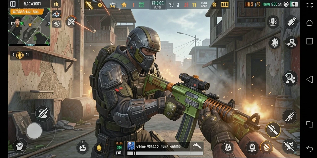 Gameplay intens di NAGA1001 yang menampilkan aksi seru.