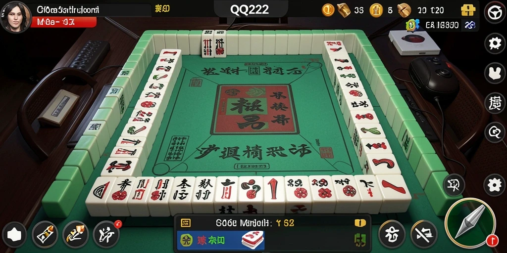 Gameplay Mahjong seru dan menantang di QQ222.