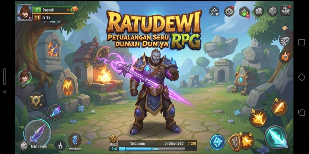 Gameplay menarik dan grafik menawan dari RATUDEWI.